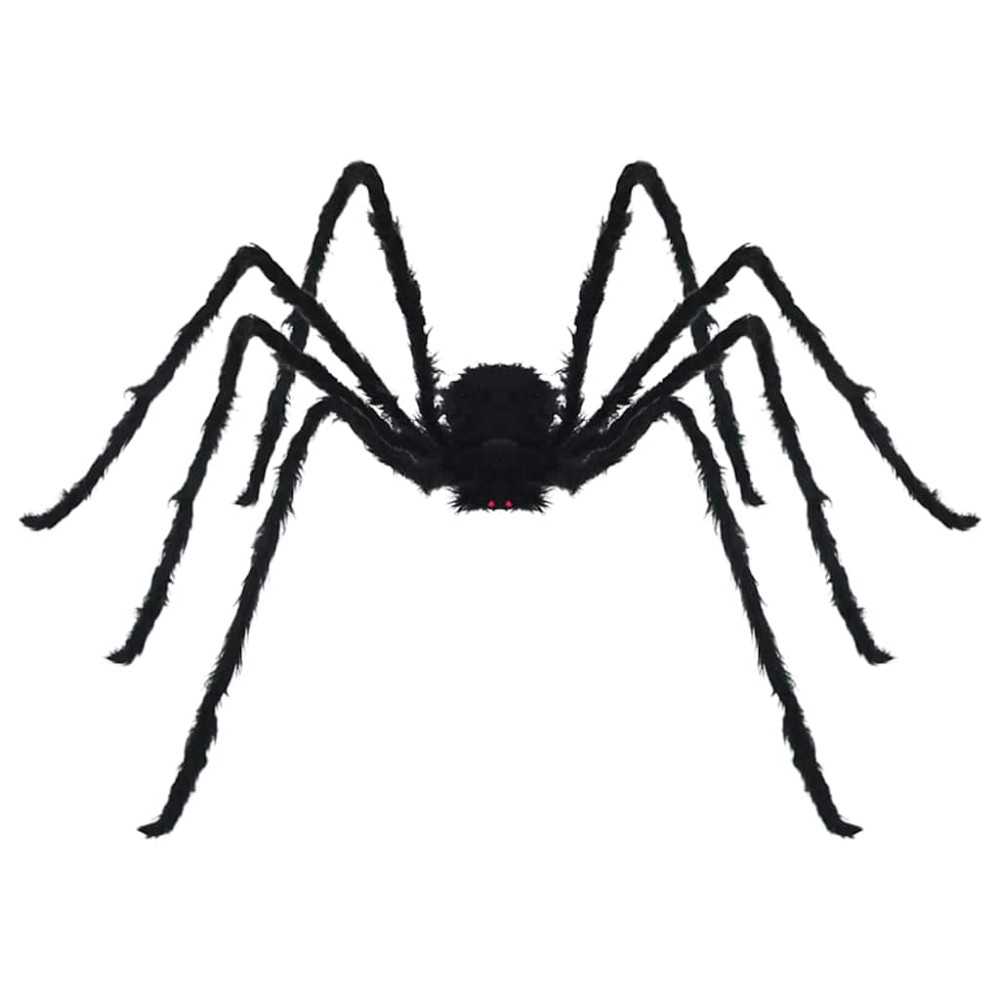 Produktbild för Halloween Spindel Dekoration 3 pcs Svart 200 cm