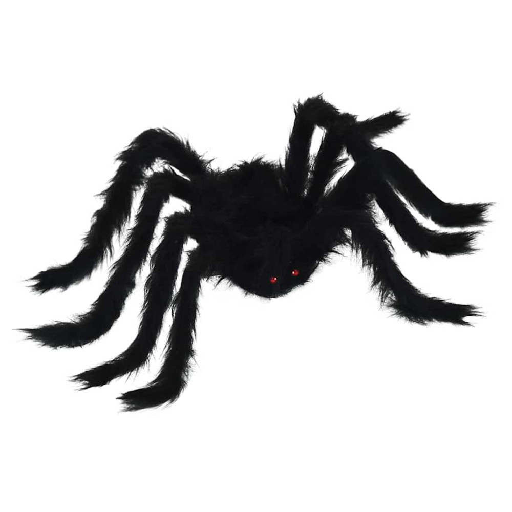 Produktbild för Halloween Spindel Dekoration 6 pcs Svart 75 cm