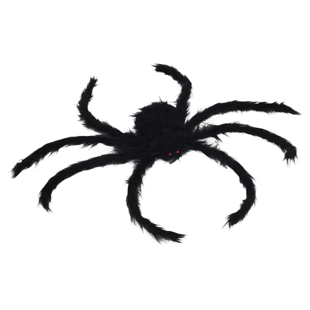 Produktbild för Halloween Spindel Dekoration 6 pcs Svart 75 cm