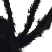 Produktbild för Halloween Spindel Dekoration 6 pcs Svart 75 cm
