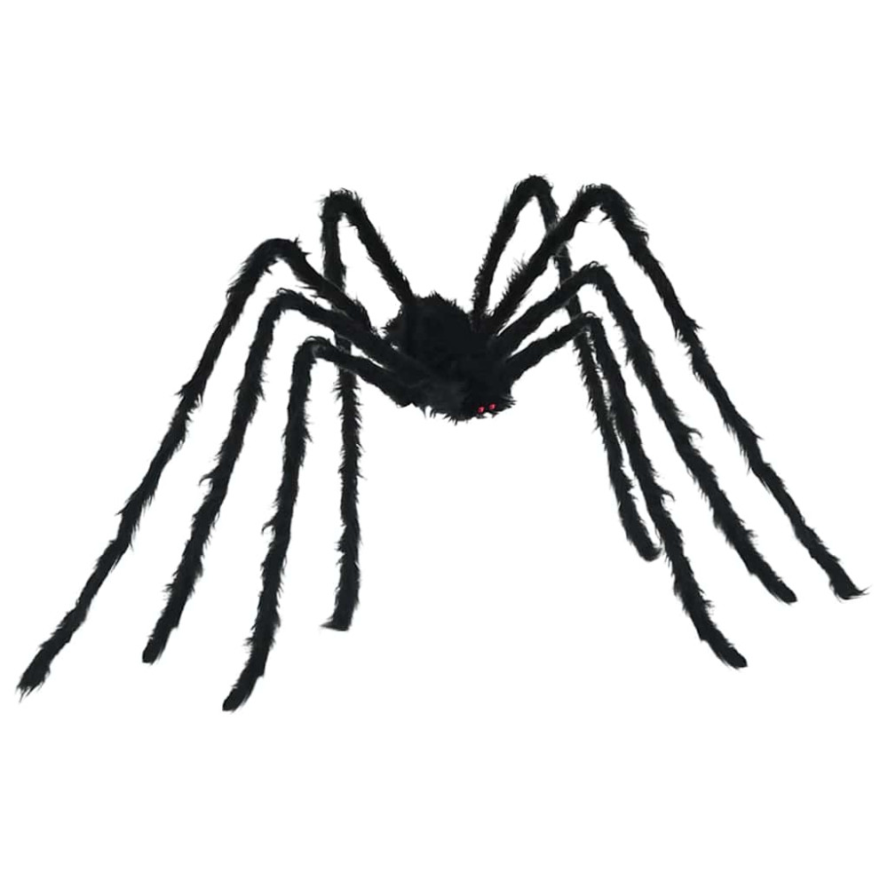 Produktbild för Halloween-spindel dekoration med nät 2 pcs Svart och vit