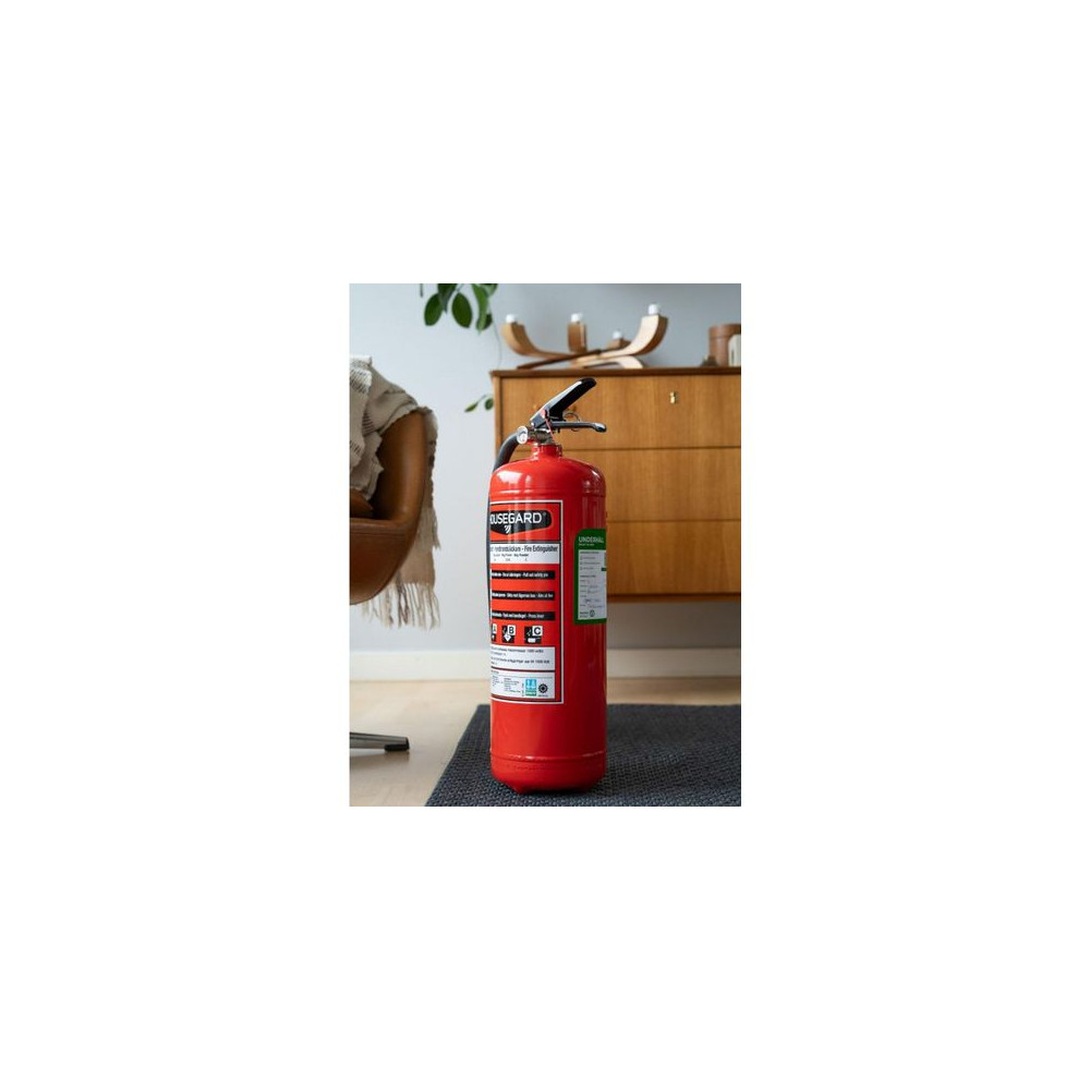 Produktbild för Brandsläckare ReUse pulver 55A röd