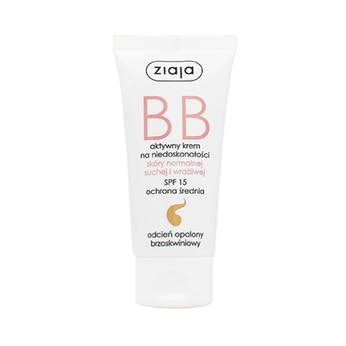 Ziaja Ziaja BB Cream Normal, Dry & Sensitive Skin BB cream for normal and dry skin SPF 15 50 ml Dark