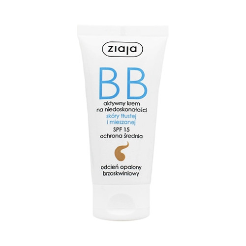 Ziaja Ziaja BB Cream Oily & Combination Skin BB cream for oily and combination skin SPF 15 50 ml Dark