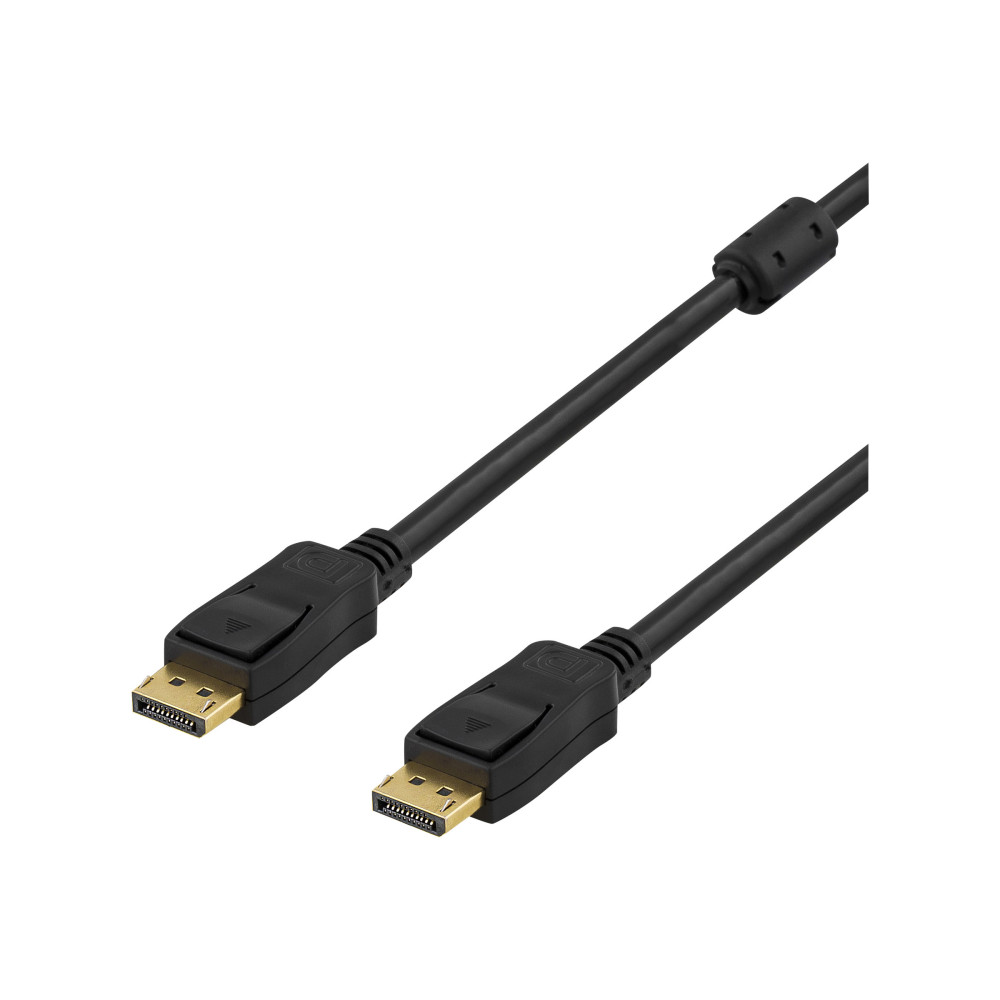 Produktbild för DELTACO DP-1050-K - DisplayPort-kabel - 5 m