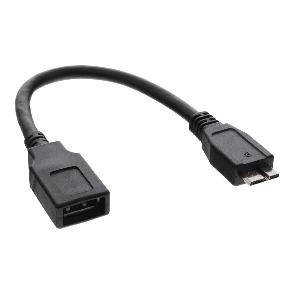 Produktbild för InLine - USB-adapter - USB till Micro-USB Type B - 15 cm