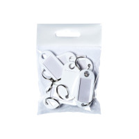 Produktbild för Plast PET vit, ps 10 st10x120x85mm 0,02kg (10 st)