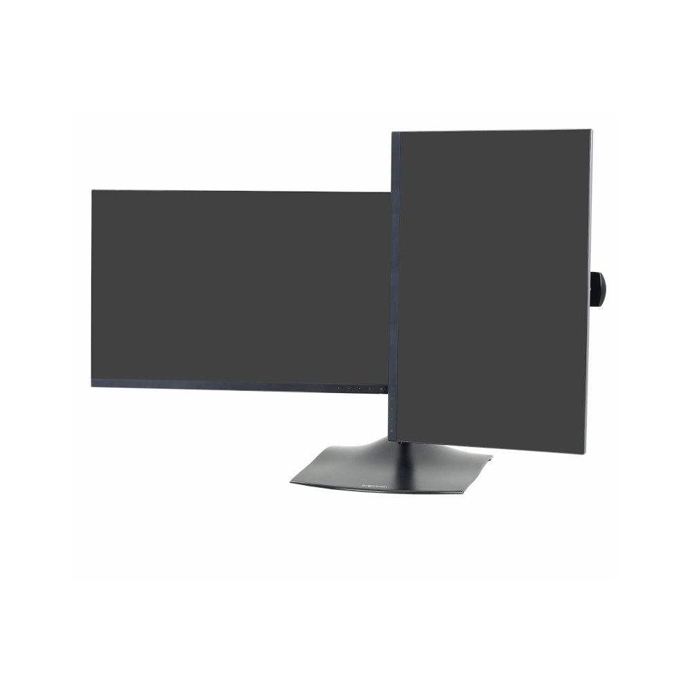 Produktbild för Ergotron DS100 ställ - horisontal - för 2 LCD-bildskärmar - svart