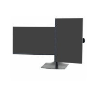 Produktbild för Ergotron DS100 ställ - horisontal - för 2 LCD-bildskärmar - svart