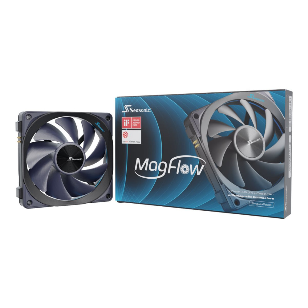 Produktbild för Seasonic MagFlow 1225 PWM - lådfläkt