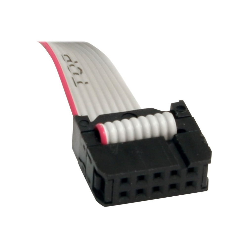 Produktbild för StarTech.com 16in 9 Pin Serial Male to 10 Pin Motherboard Header Panel Mount Cable - motherboard to RS232 (PNL9M16) - seriell kabel - DB-9 till 10 pin IDC - 40.7 cm