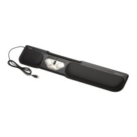Produktbild för Contour RollerMouse Pro3 - centrerad mus - USB - svart