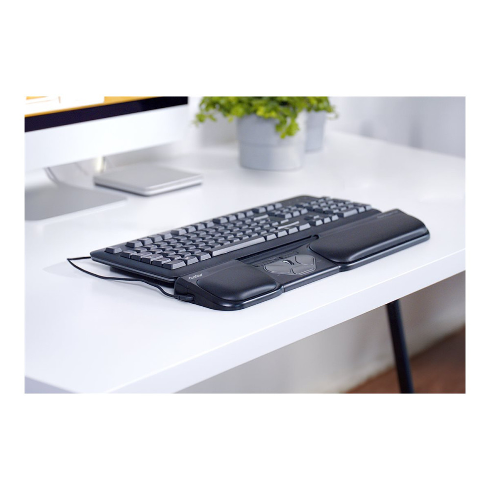 Produktbild för Contour RollerMouse Pro3 - centrerad mus - USB - svart