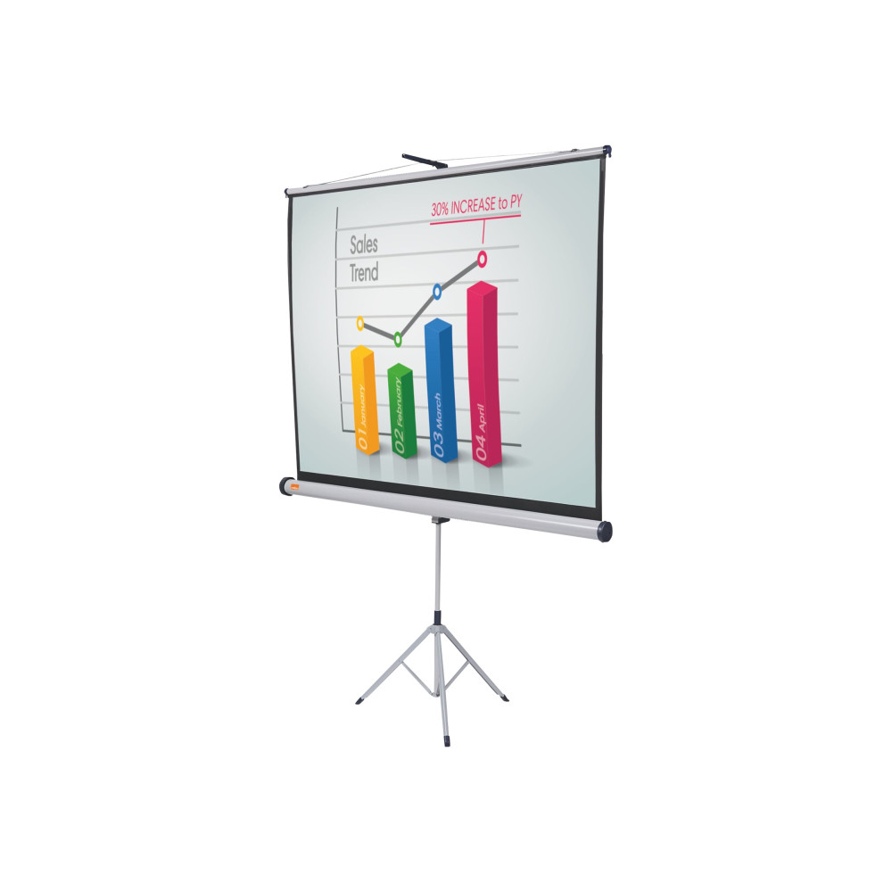 Produktbild för NOBO projektorduk med stativ - 71" (180.5 cm)