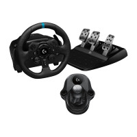 Produktbild för Logitech G G923 - hjul, pedaler och växelspakuppsättning - kabelansluten