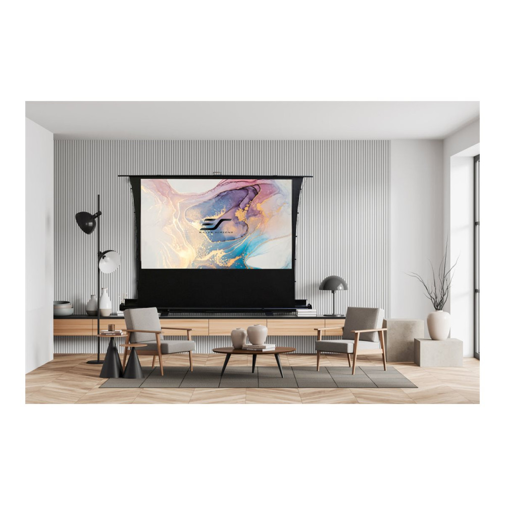 Produktbild för Elite Screens ezCinema Tab-Tension Series projektionsskärm med golvställ - 80" (203 cm)