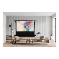 Produktbild för Elite Screens ezCinema Tab-Tension Series projektionsskärm med golvställ - 80" (203 cm)