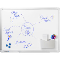 Produktbild för Legamaster UNIVERSAL PLUS whiteboard 45x60cm, 580 x 430 mm,...