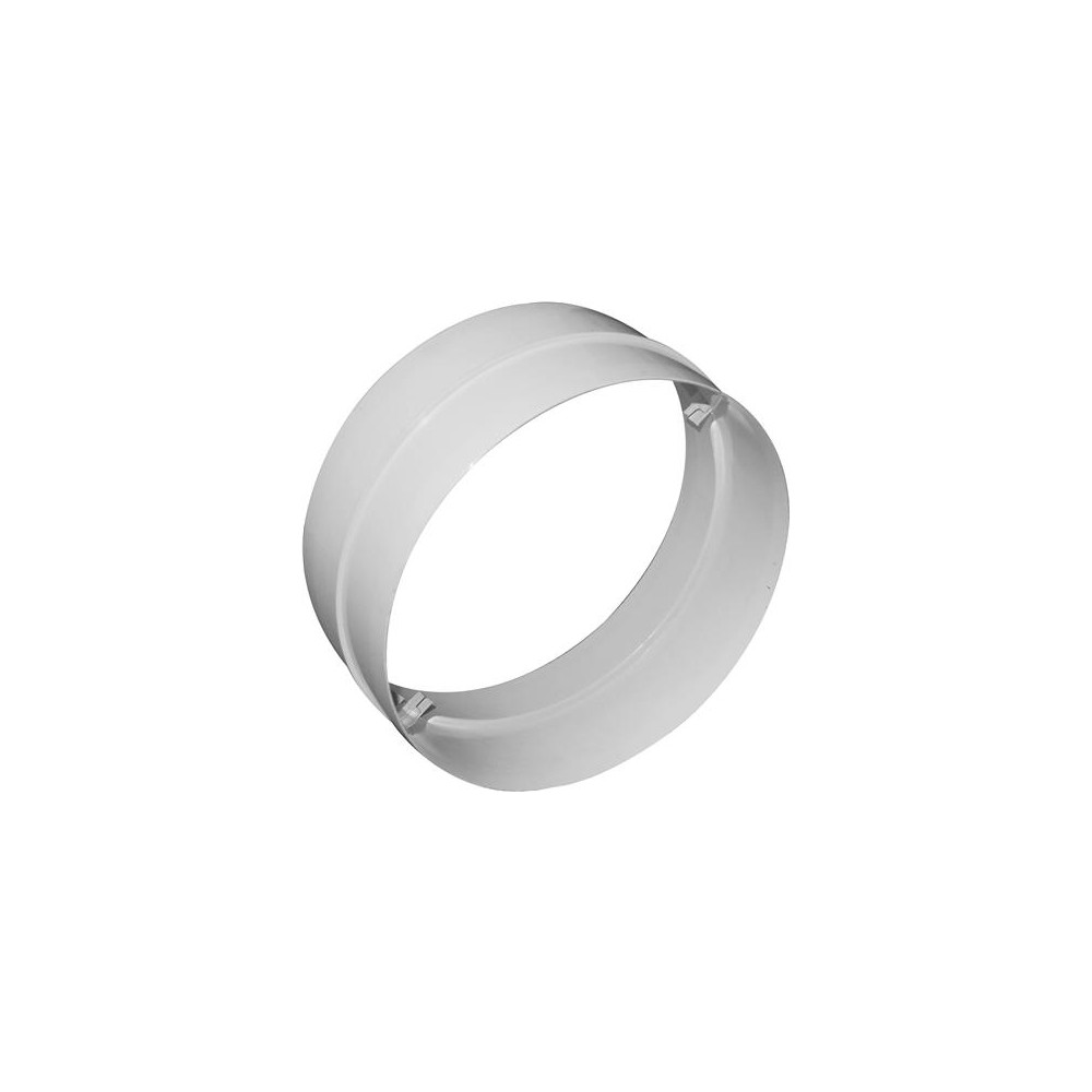 Produktbild för Fresh plastsystem 125, grå PVC, nippel/samlingsstycke för sk...