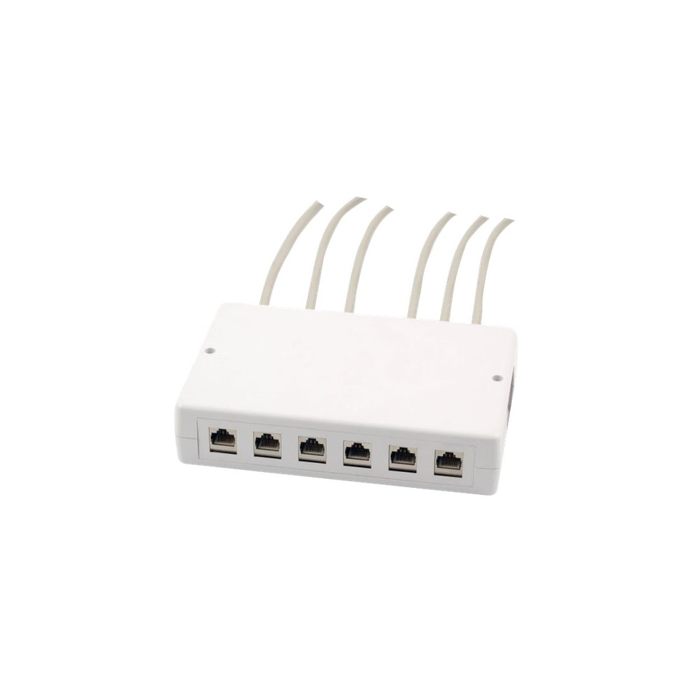 Produktbild för EFB-Elektronik Keystone Distribution Box SM 6/12 - ytmonterad distributionsbox