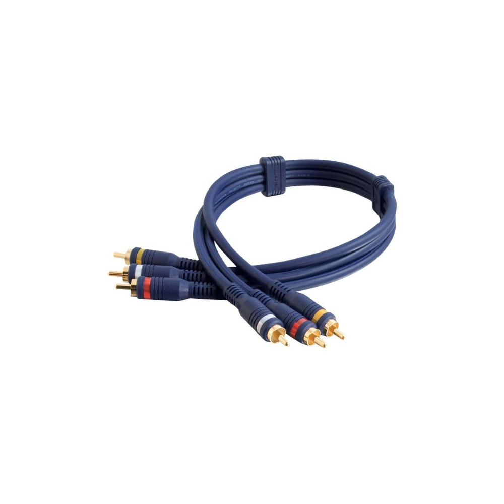 Produktbild för C2G Velocity kabel för video / ljud - sammansatt video/ljud - 5 m
