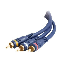 Produktbild för C2G Velocity kabel för video / ljud - sammansatt video/ljud - 5 m