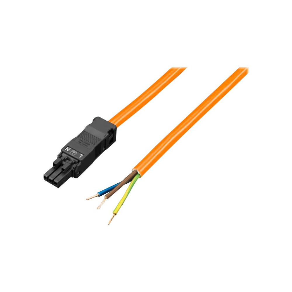 Produktbild för Rittal SZ Led system light connection cable - strömkabel - 3 m