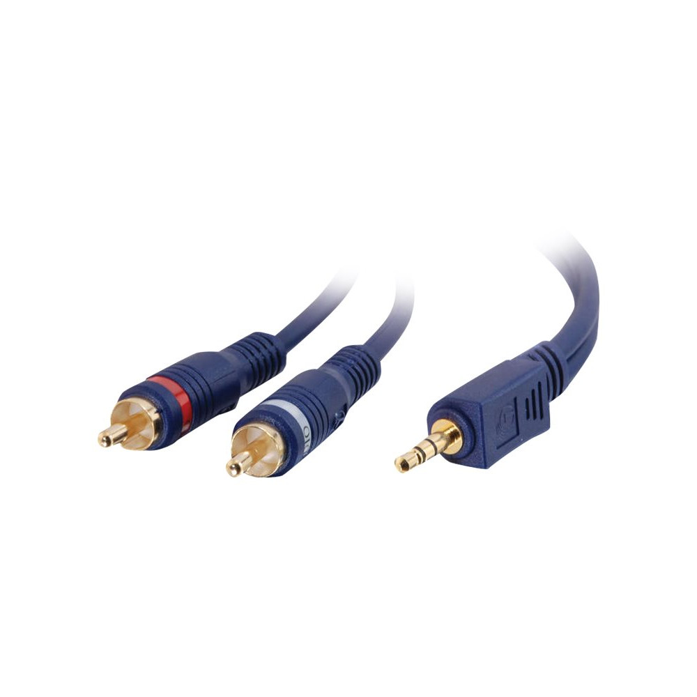 Produktbild för C2G Velocity ljudkabel - 2 m
