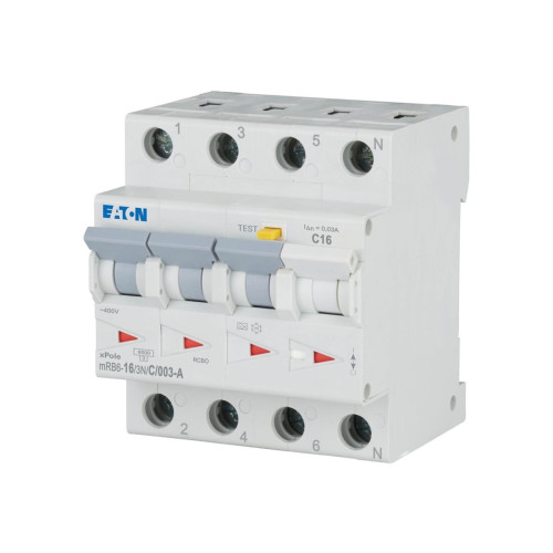 Eaton Eaton Moeller series xPole mRB6-16/3N/C/003-A - automatisk kretsbrytare