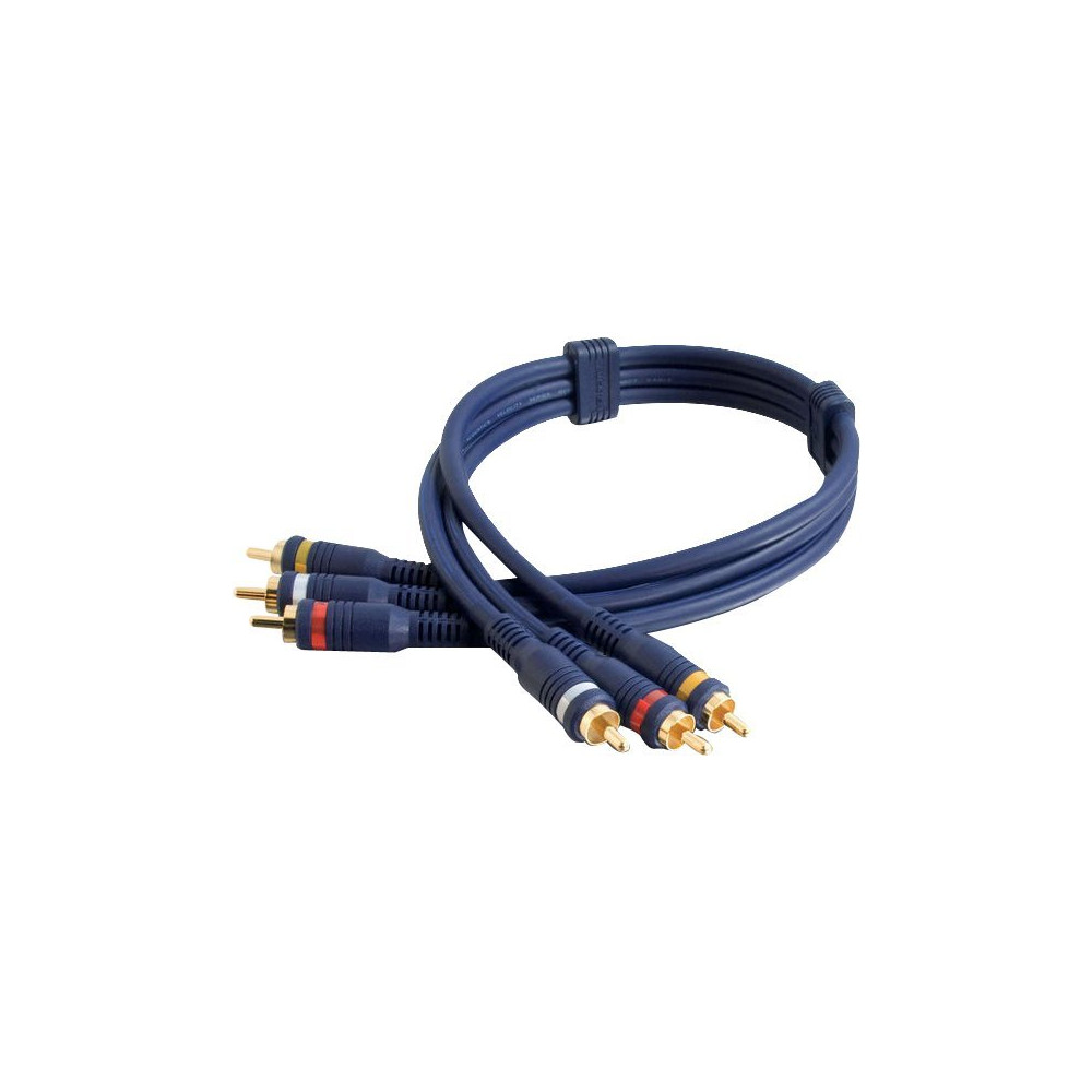 Produktbild för C2G Velocity kabel för video / ljud - sammansatt video/ljud - 10 m