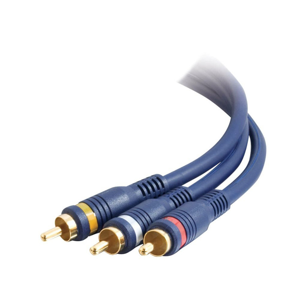 Produktbild för C2G Velocity kabel för video / ljud - sammansatt video/ljud - 10 m