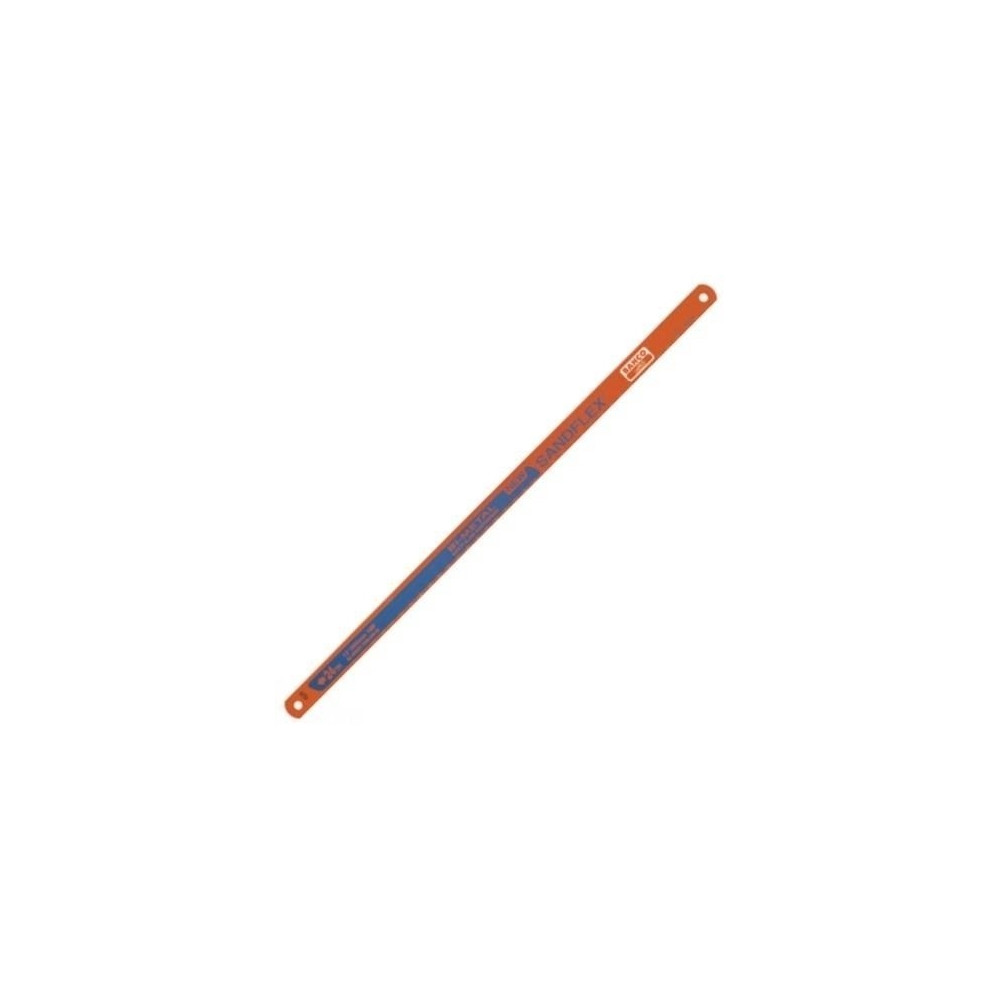 Produktbild för Bahco Bågfilsblad, Metall, Stål, Blå, Orange, 30 cm, 13 mm,...