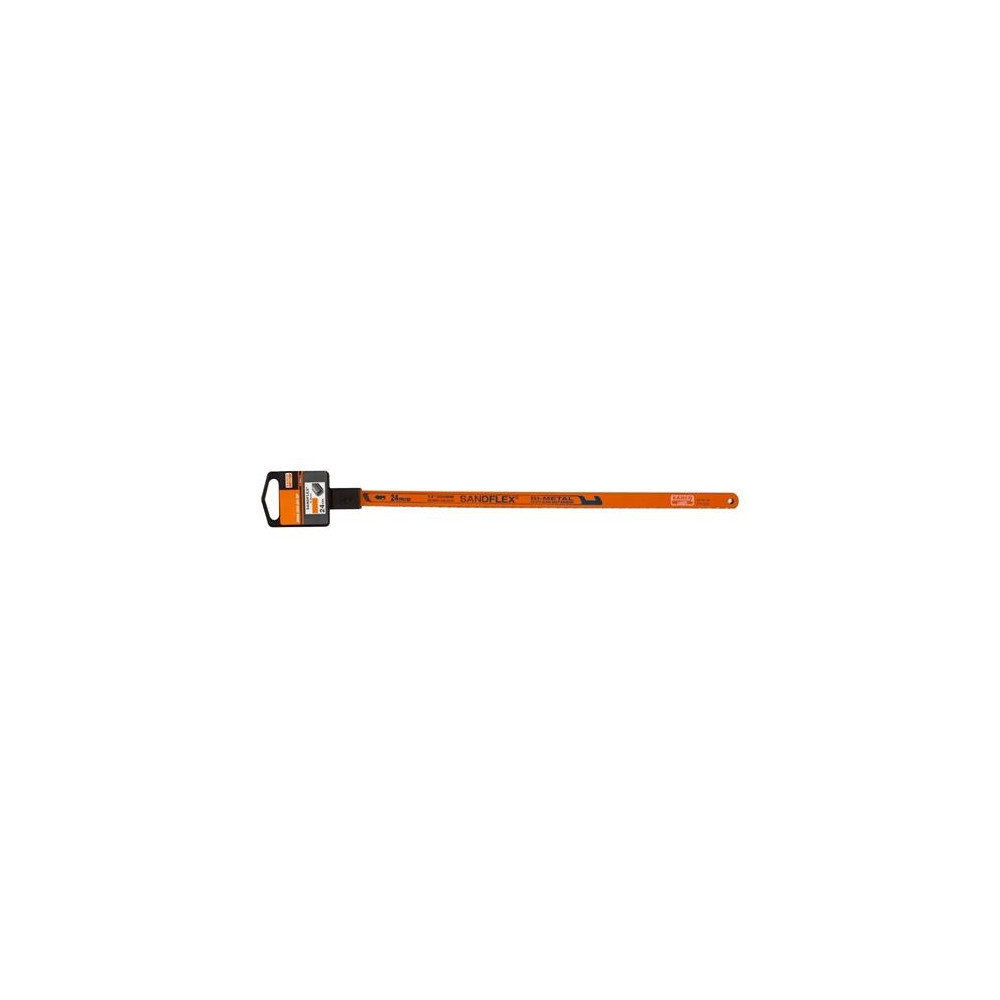 Produktbild för Bahco Bågfilsblad, Metall, Stål, Blå, Orange, 30 cm, 13 mm,...