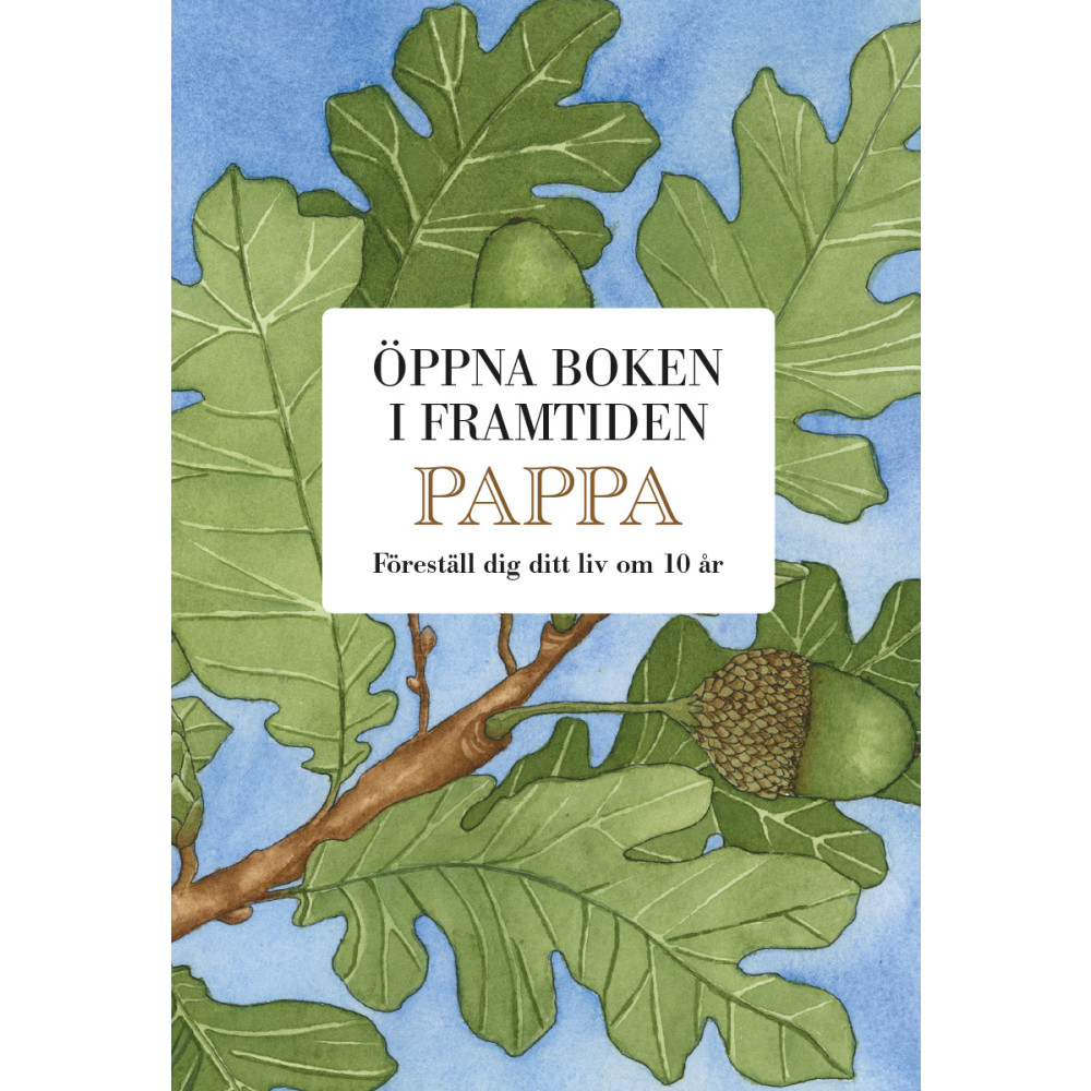 Produktbild för Pappa : öppna boken i framtiden (bok, kartonnage)