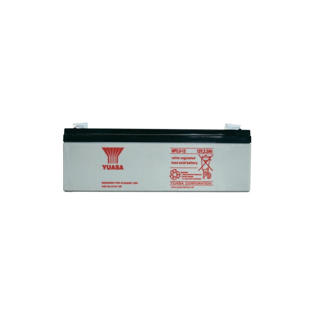 Produktbild för Yuasa 12V 2300mAh, Slutna blybatterier (VRLA), 12 V, 1 styck...