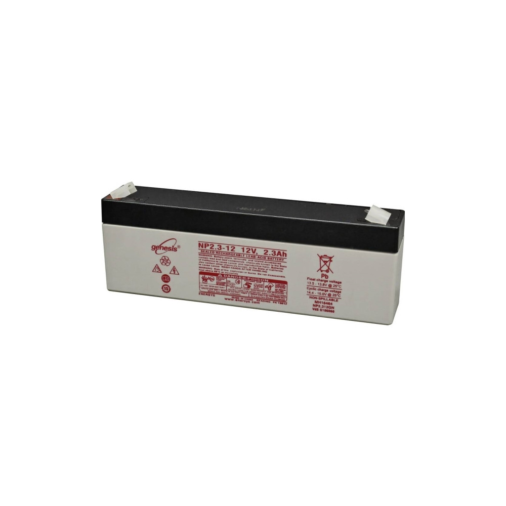 Produktbild för Yuasa 12V 2300mAh, Slutna blybatterier (VRLA), 12 V, 1 styck...