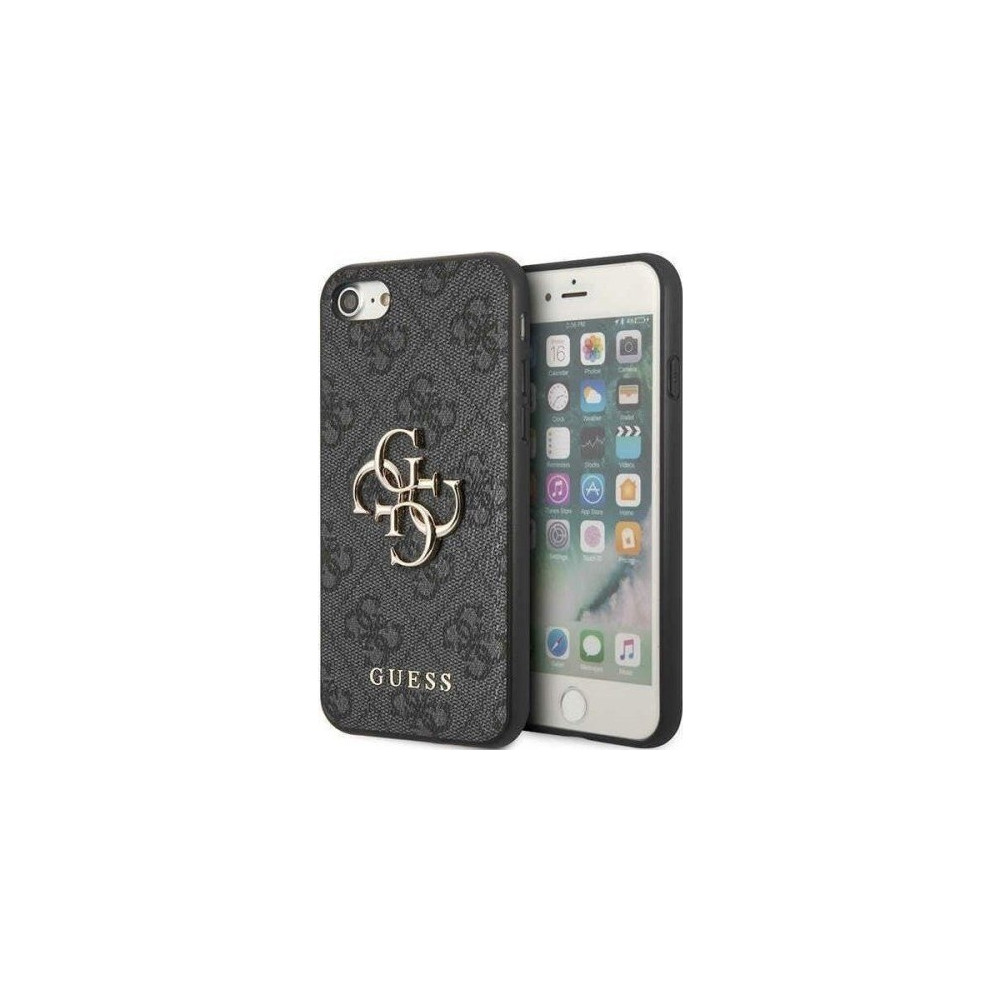 Produktbild för Guess GUHCI84GMGGR iPhone 7/8/SE 2020 / SE 2022 grå hardcase...