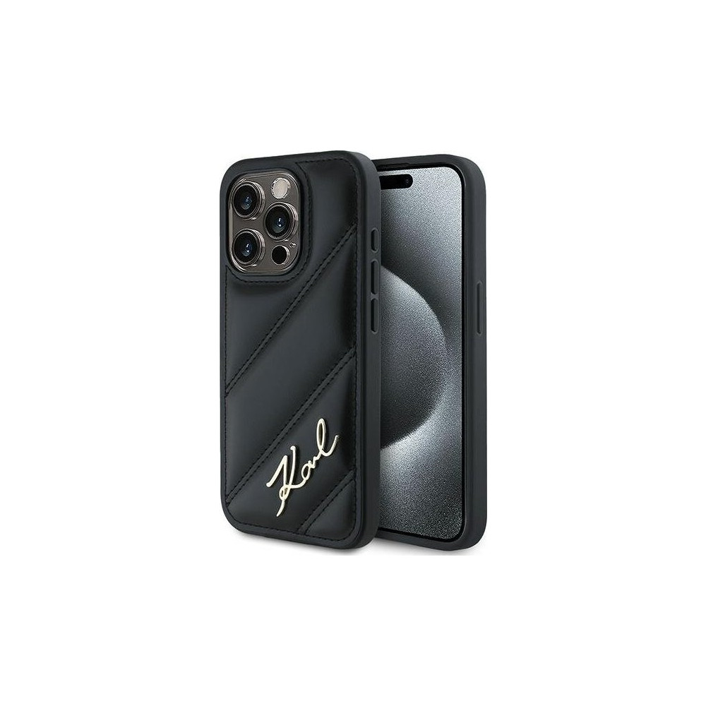 Produktbild för Karl Lagerfeld KLHCP13XPQDSMGK iPhone 13 Pro Max 6.7" czarny...