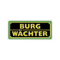 Produktbild för Burg Wächter 8140 brevlåda 3867 i rostfritt stål silver nyck...