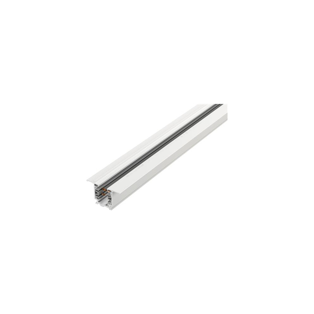 Produktbild för Global pro skena 230V 3-fas längd 3 meter vit för infällning