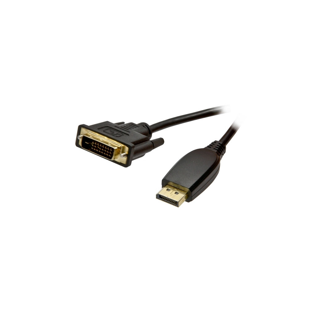 Produktbild för Videokabel DisplayPort 11 DVID 241 STST 2 m Full HD 1920 108...