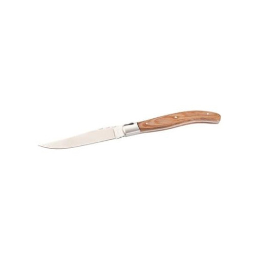 Multi Grillkniv Laguiole 22.5 cm Rustfri stål/Træhåndtag,12 stk/pk