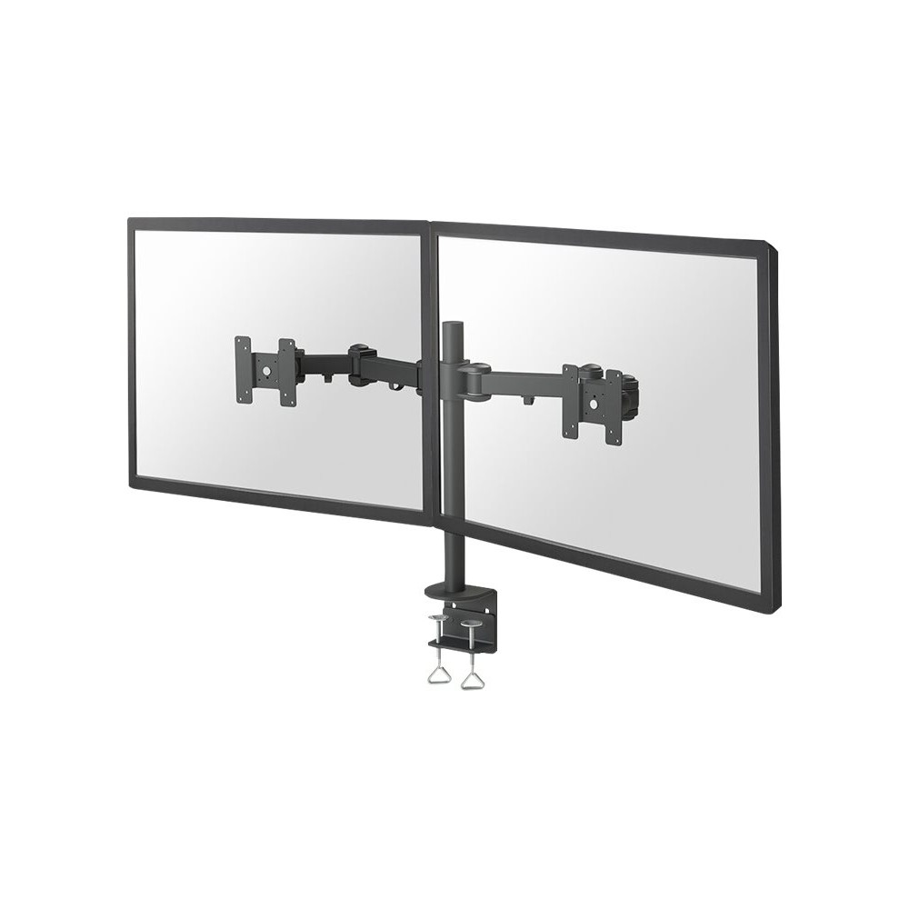 Produktbild för Neomounts FPMA-D960D monteringssats - fullständig rörelse - för 2 LCD-bildskärmar - svart