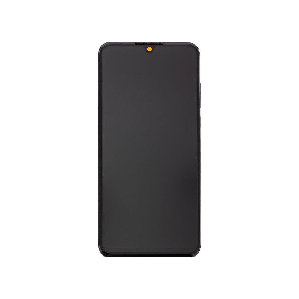 Produktbild för Huawei P30 Lite LCD-skärm + touch + frontkåpa svart (för 48M...