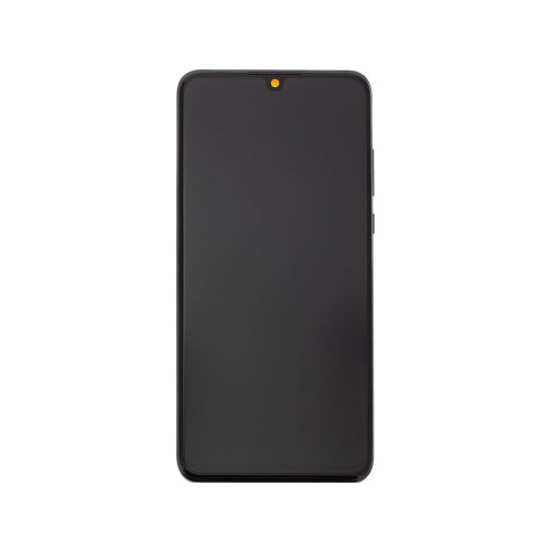 Huawei Huawei P30 Lite LCD-skärm + touch + frontkåpa svart (för 48M...