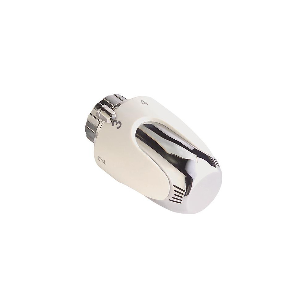 Produktbild för NAGA THERMRAD reglergrepp krom/vit, M30x1,5 passar till Cssl...