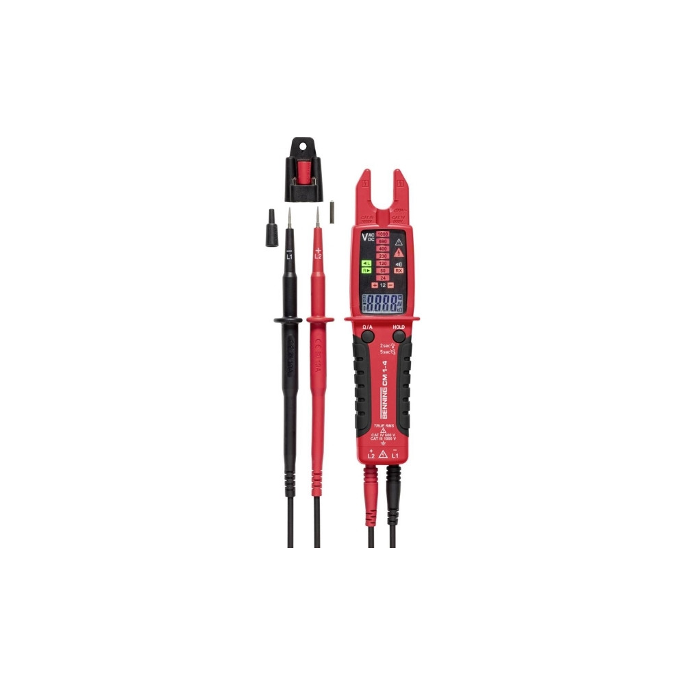 Produktbild för BENNING CM 1-4 digital strömtång CAT III 1000 V, CAT IV 600...