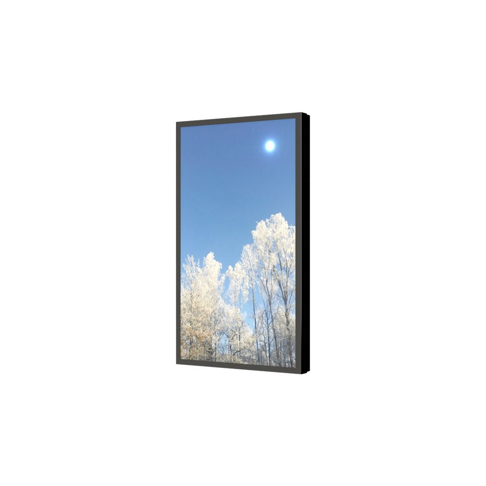 Produktbild för HI-ND Wall Casing PROTECT 75" Portrait monteringssats - för LCD-display - svart, RAL 9005