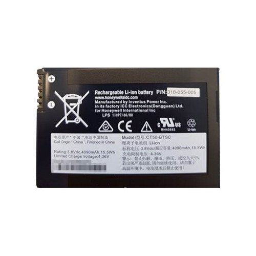 Honeywell Honeywell CT50-BTSC - batteri för handdator - Li-Ion - 4020 mAh - 15.5 Wh