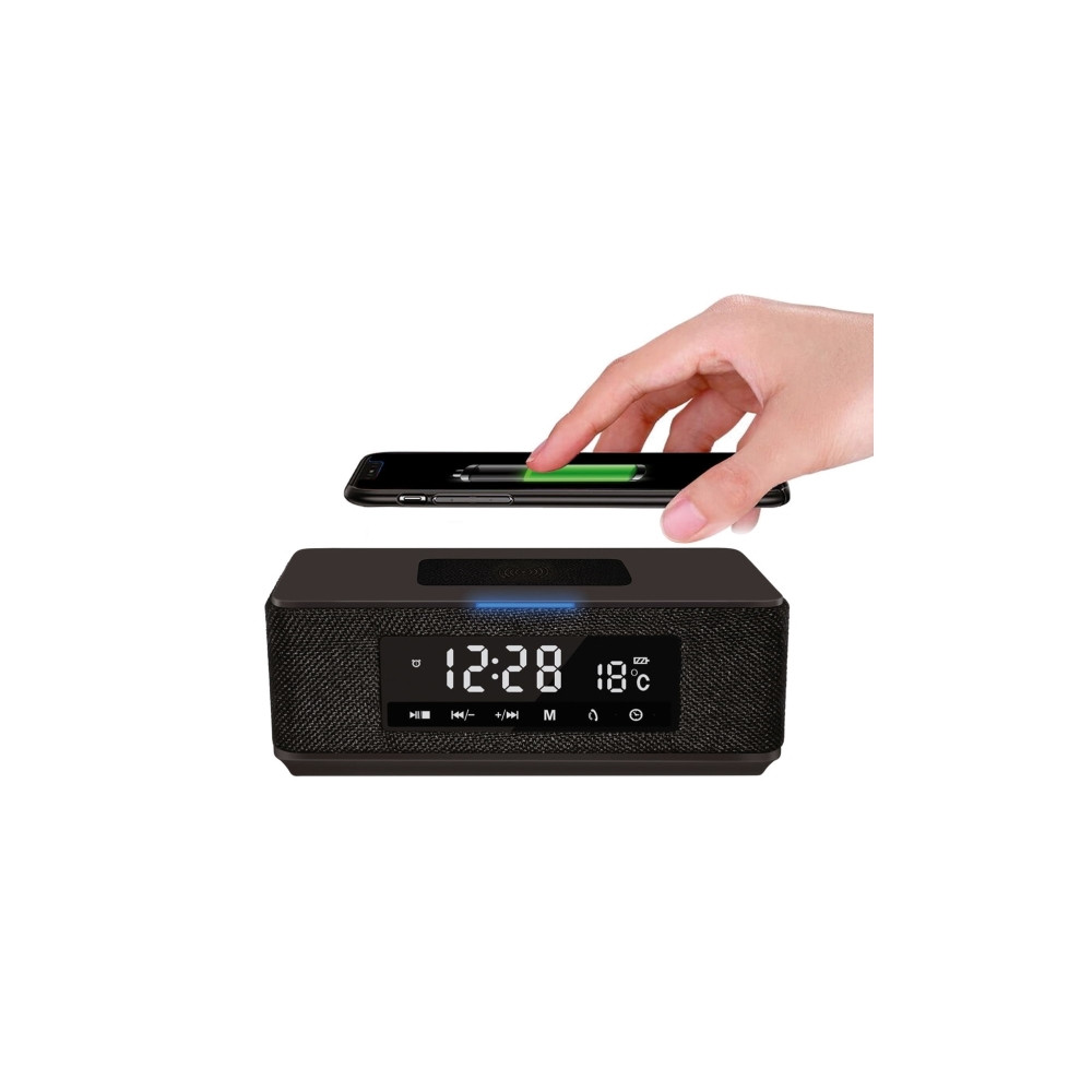 Produktbild för Platinet PMGQ15B, 10 W, Trådlös, Bärbar stereohögtalare, Sva...